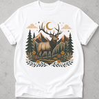 Folk Art Deer T-shirt