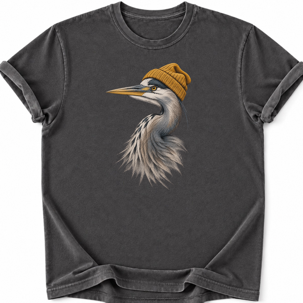 Heron Bird  T-shirt