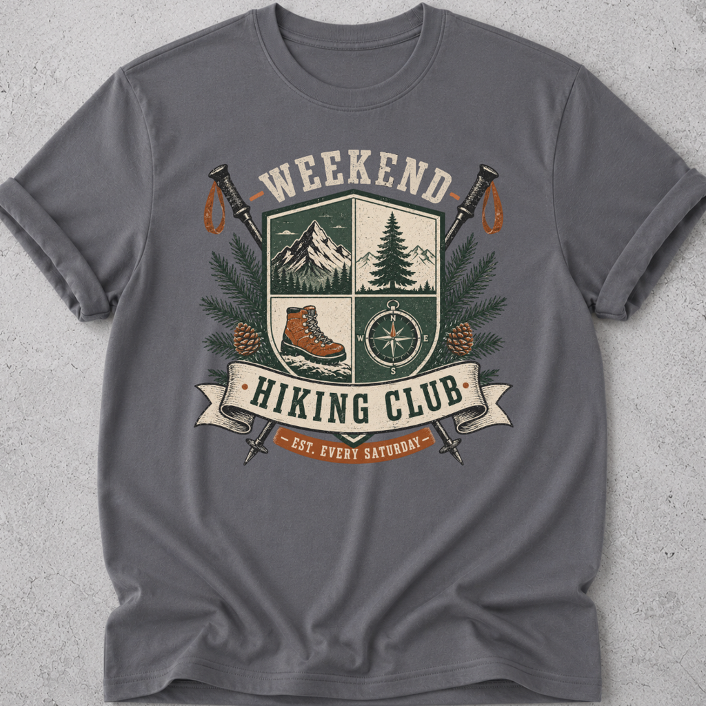Weekend Hiking Club T-shirt