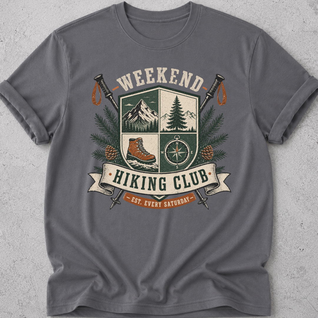 Weekend Hiking Club T-shirt