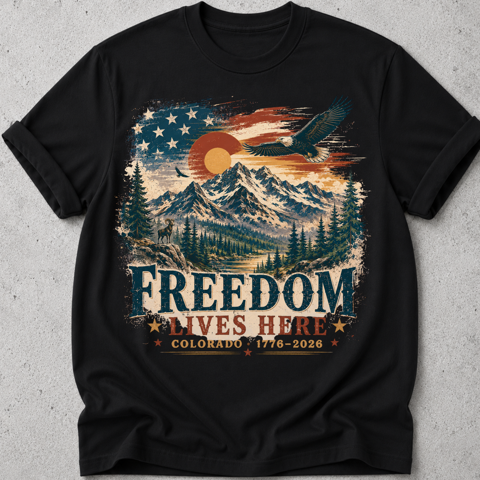 Colorado  250 Anniversary T-Shirt