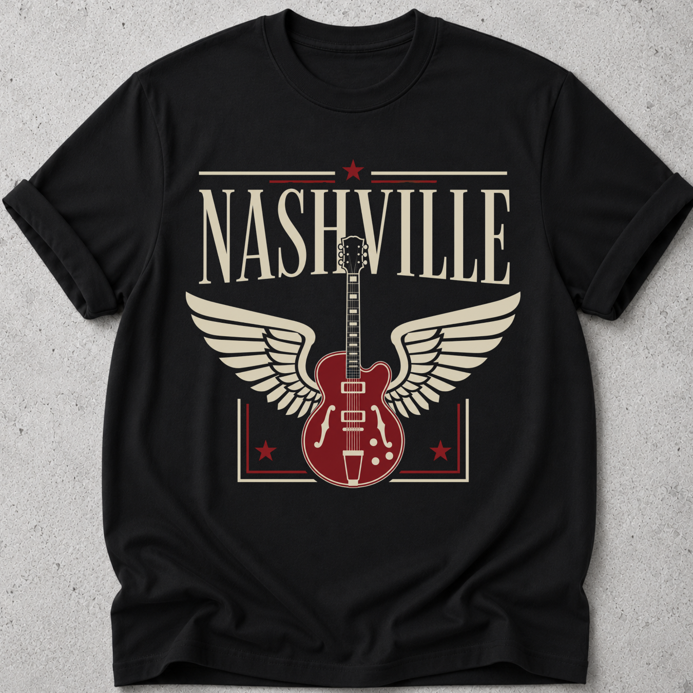 Nashville Guitar T-Shirt