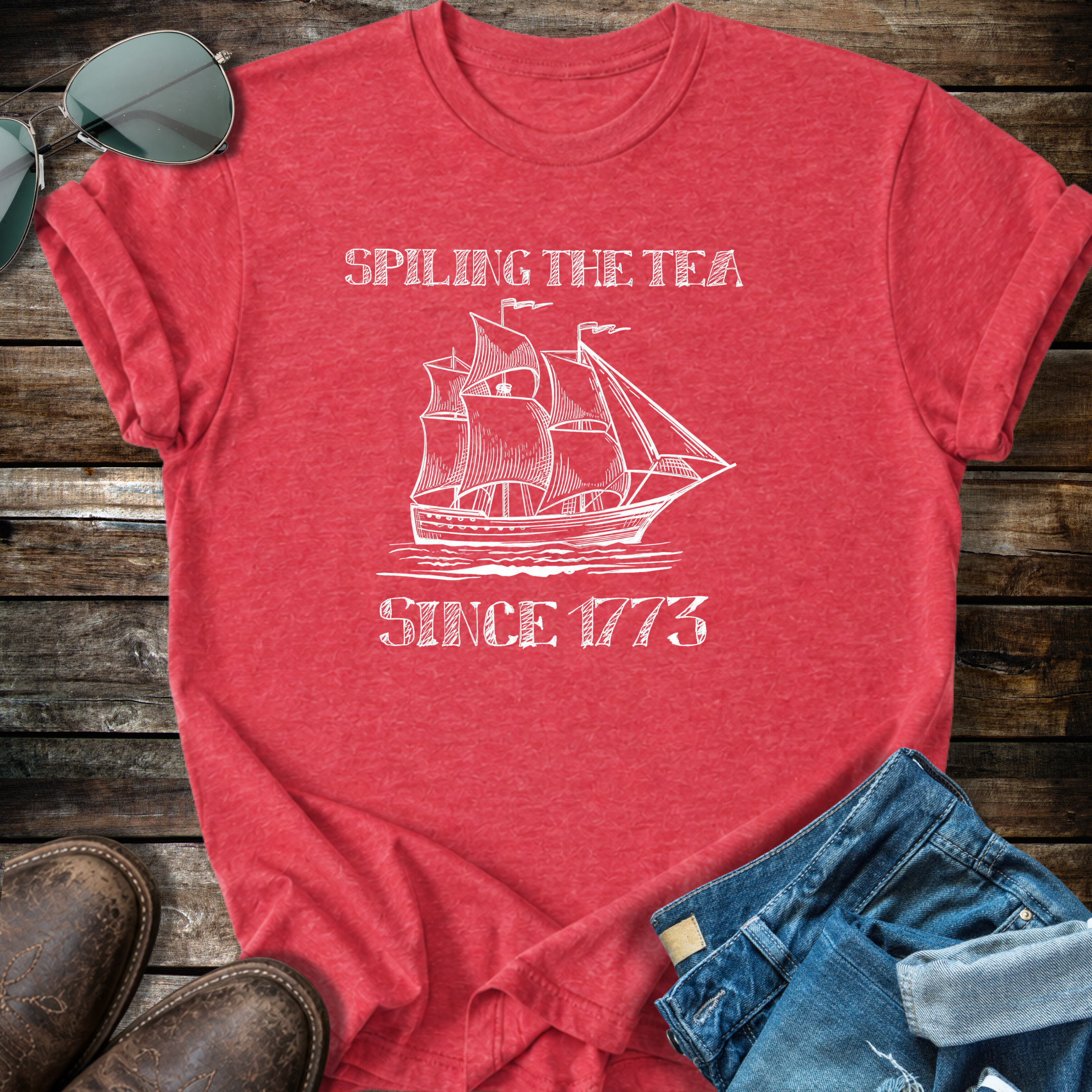 Spilling The Tea Tshirt