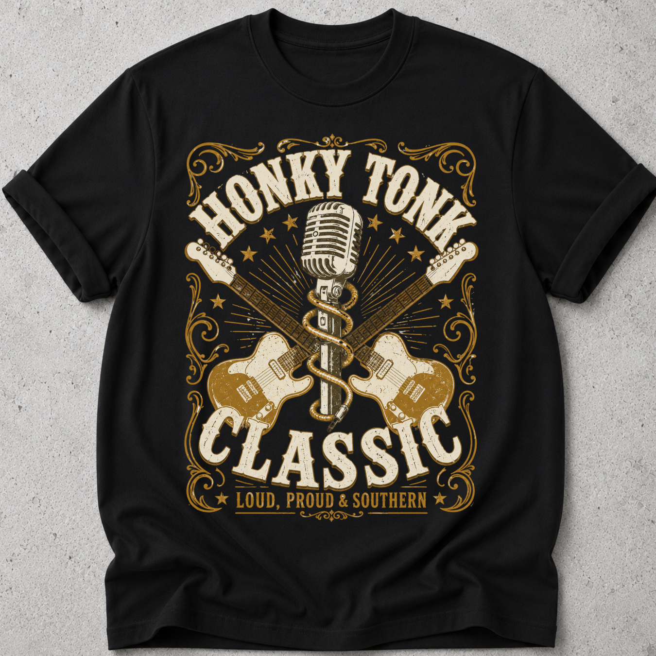 Honky Tonk Music   T-Shirt