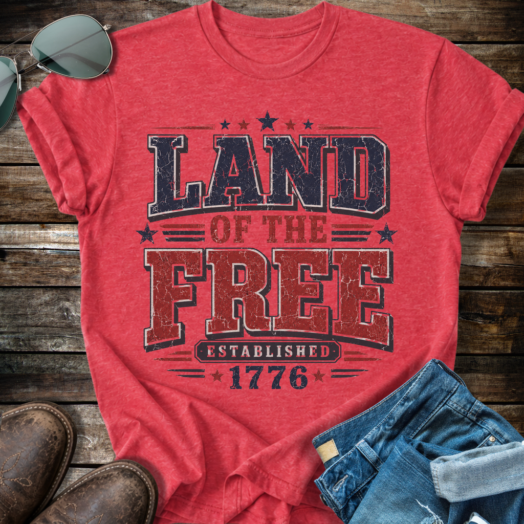 Land Of The Free Tshirt