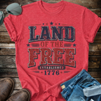 Land Of The Free Tshirt