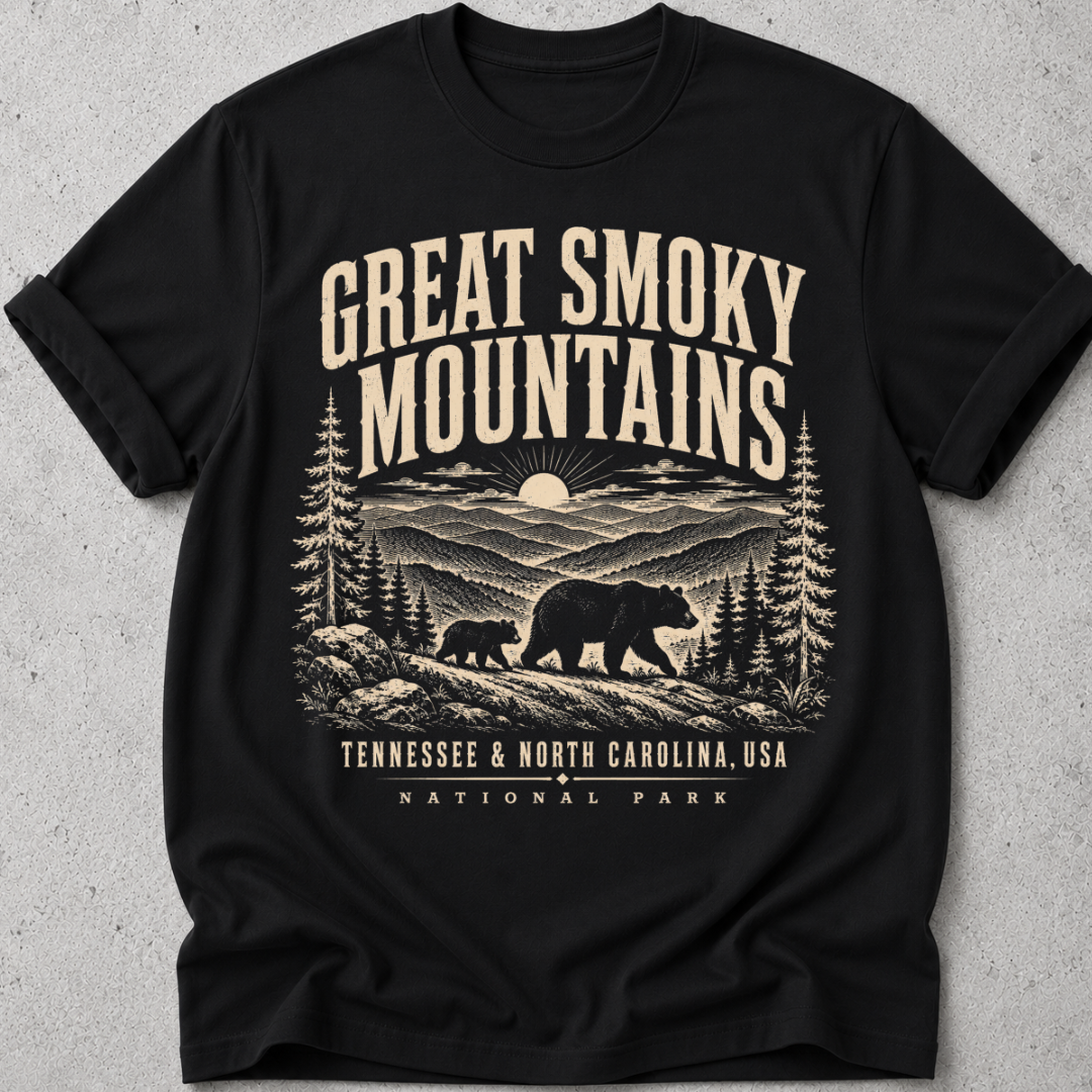 Great Smokey Mountains   T-Shirt