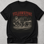 Yellowstone Wolves Vintage T-Shirt