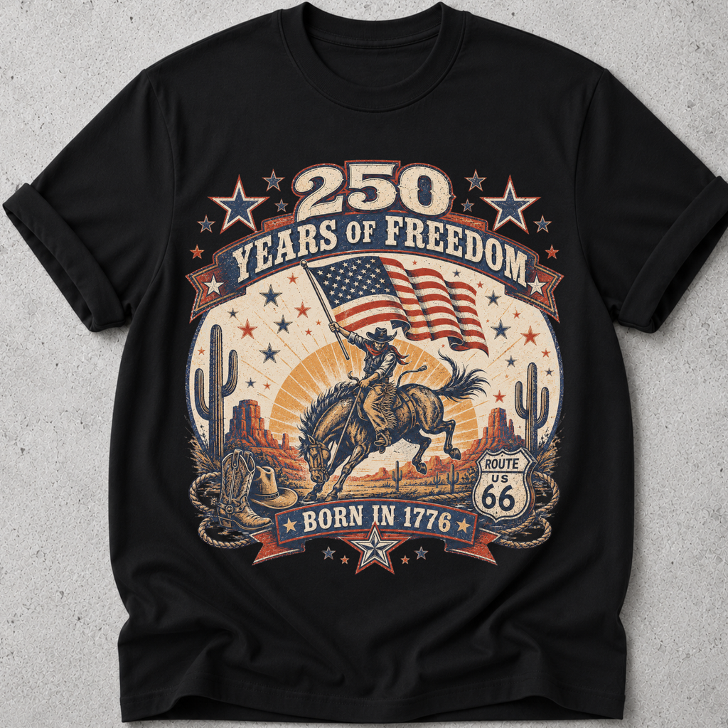 Rodeo USA  Anniversary  T-Shirt