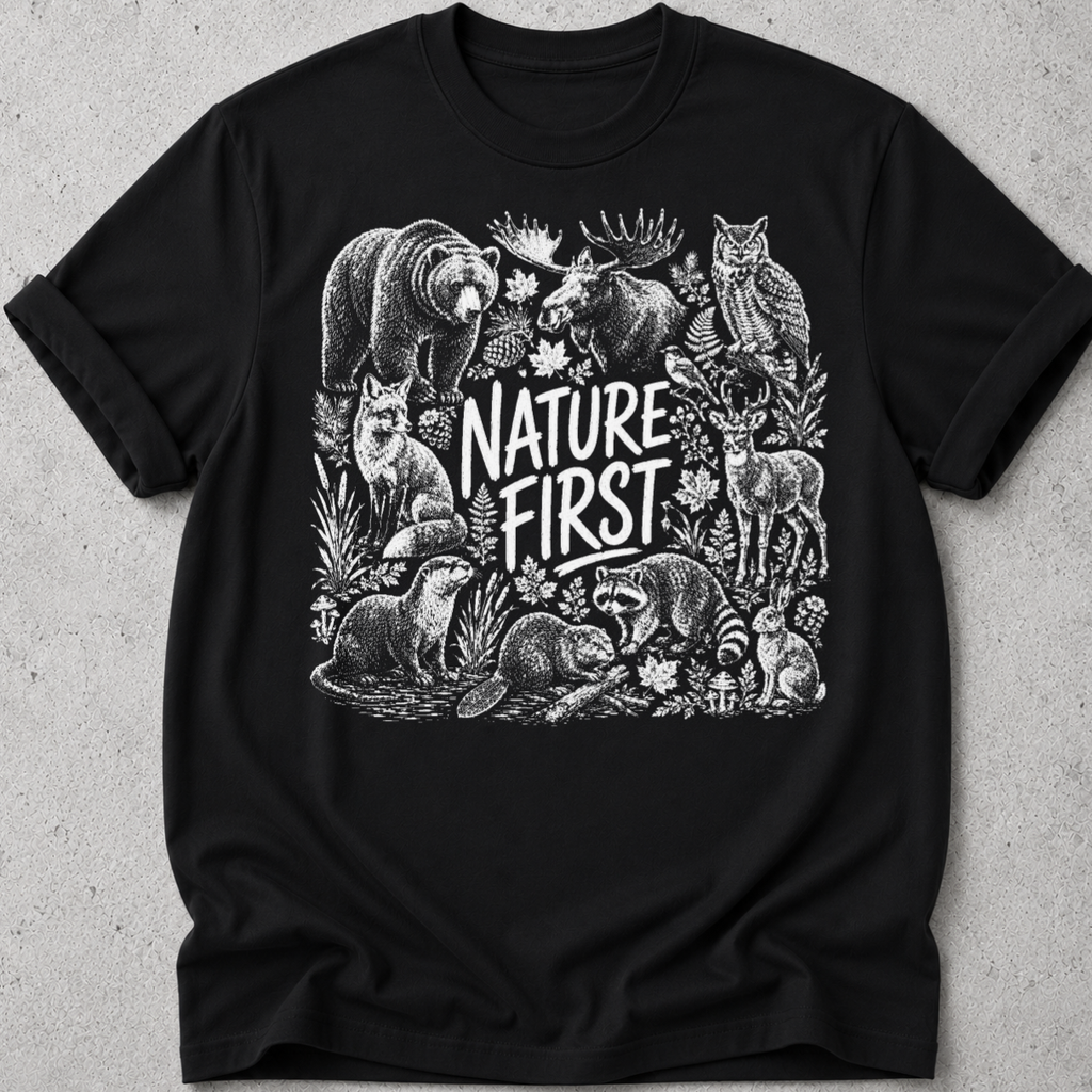 Nature First  T-Shirt