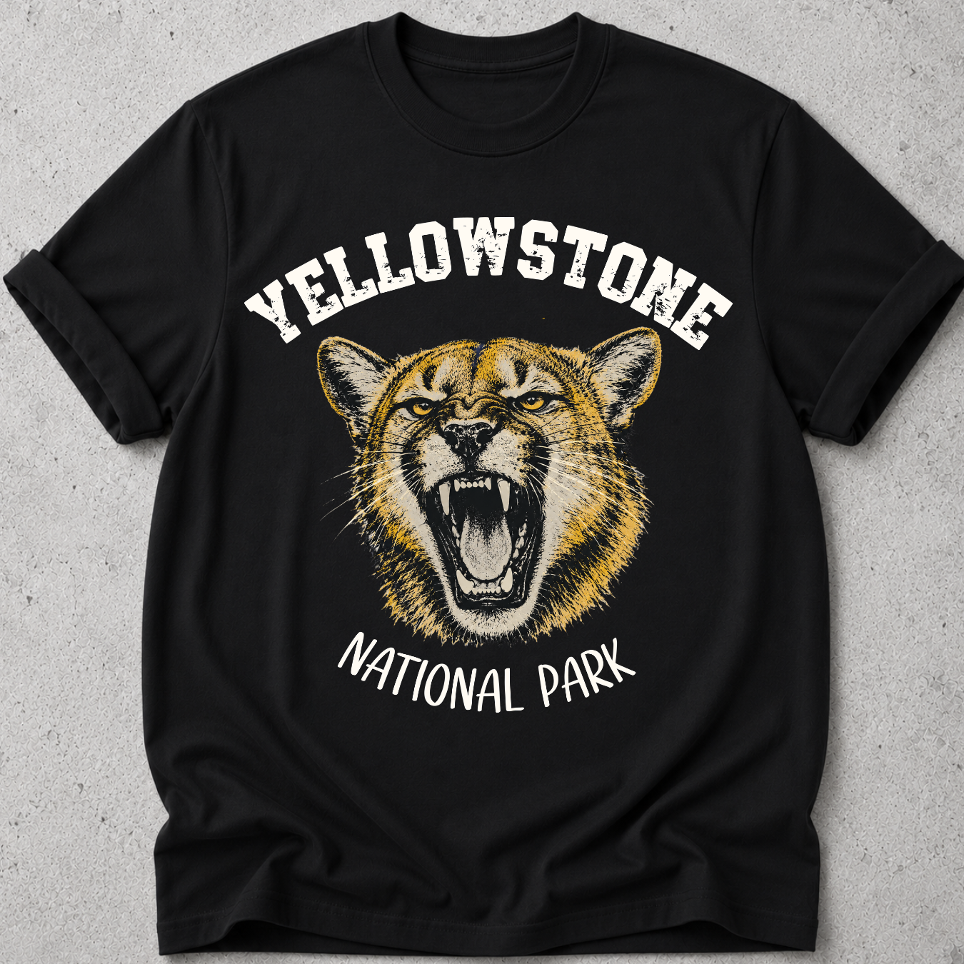 Yellowstone Mountain Lion  T-Shirt