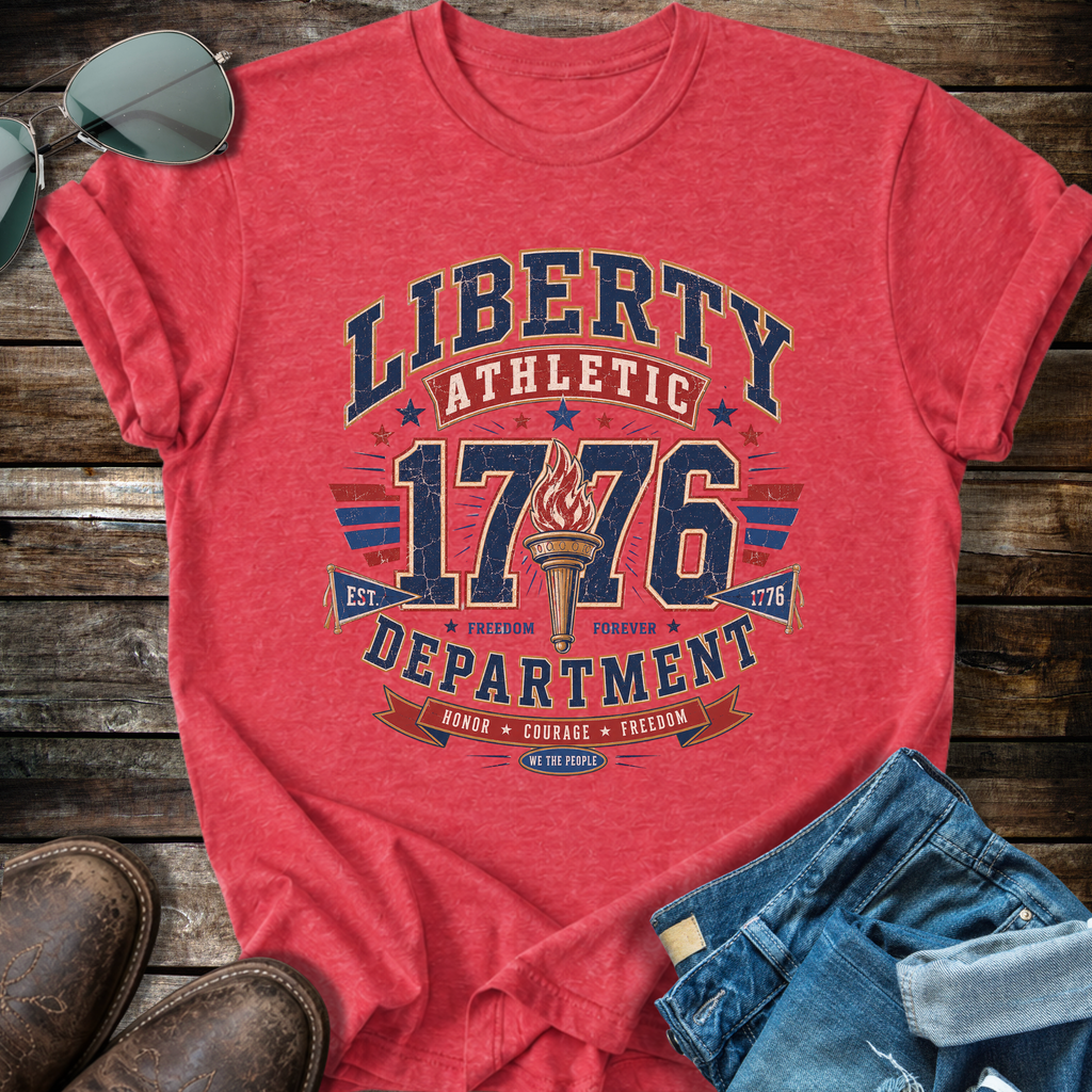 Varsity Liberty  T-shirt