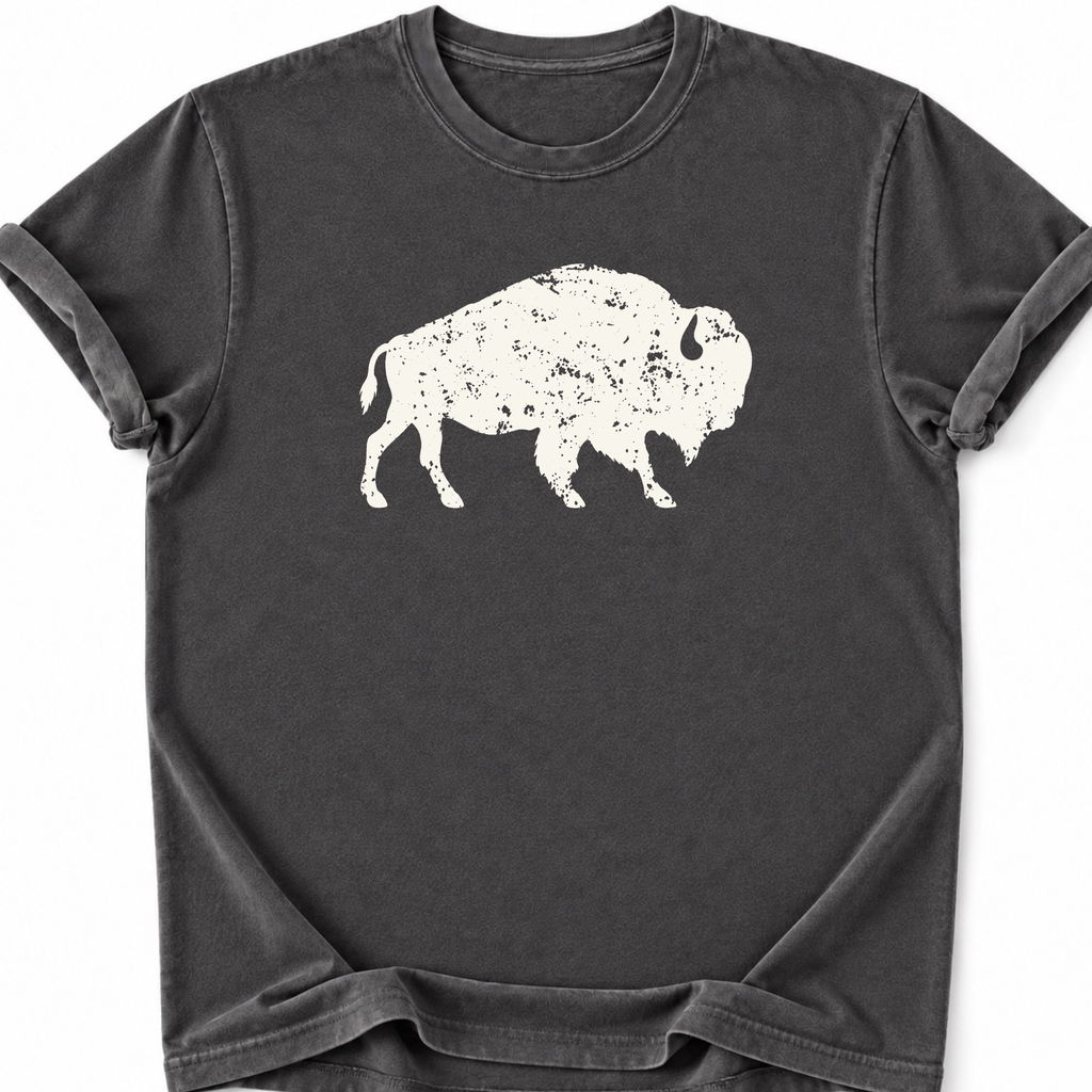 Bison Minimalist  T-shirt