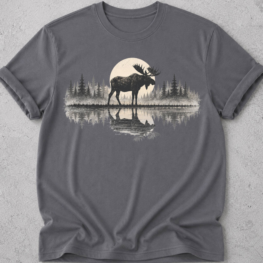 Lone Moose Silhouette T-shirt