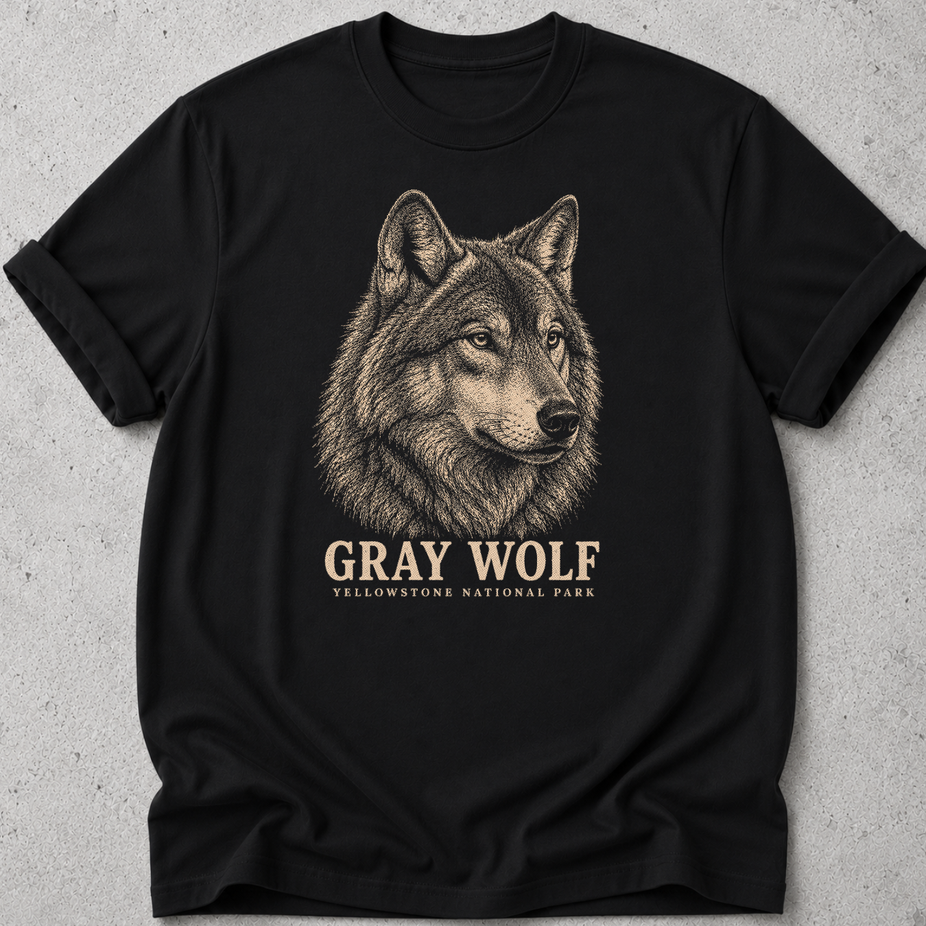 Gray Wolf Yellowstone  T-Shirt