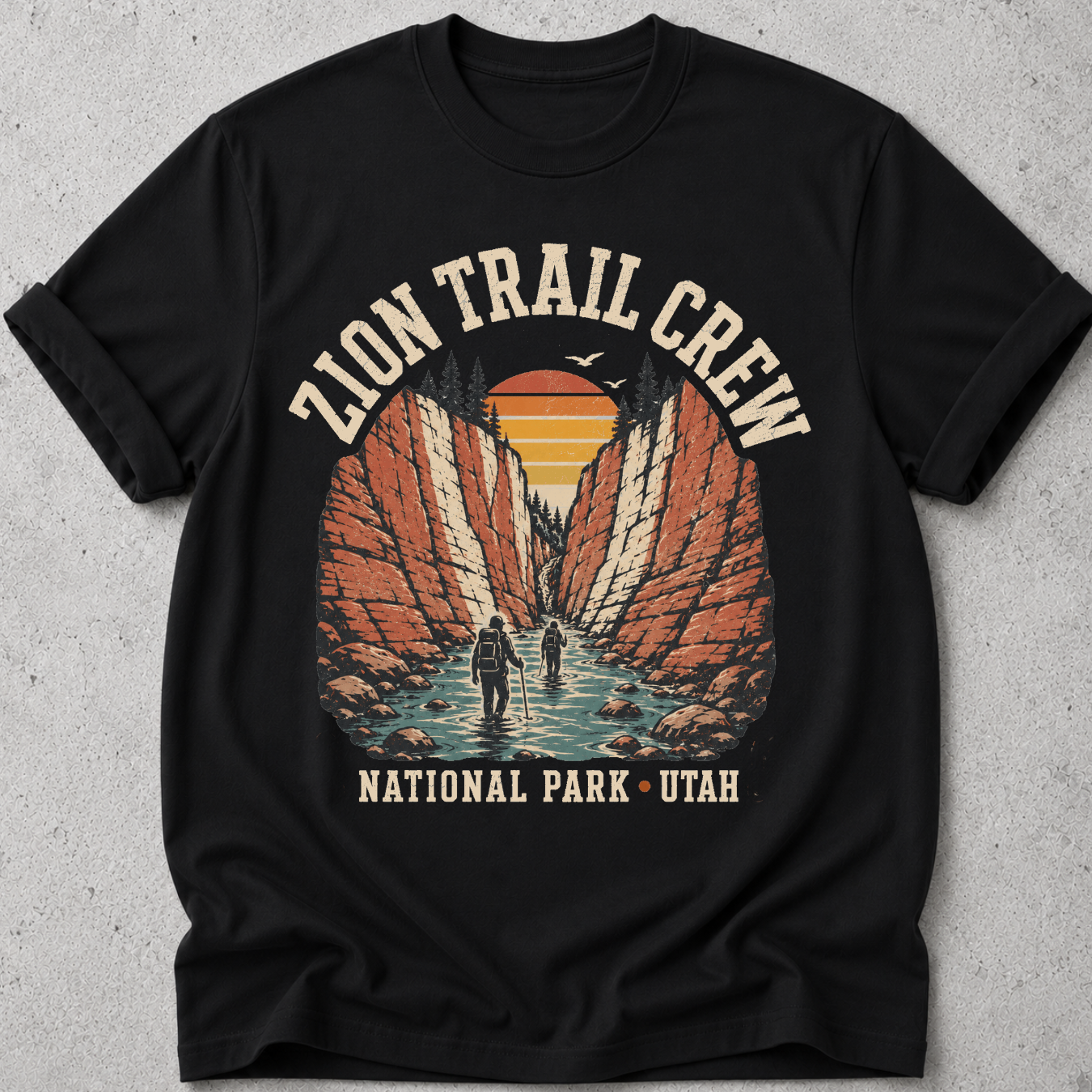 Zion National Park  Trail Crew  T-Shirt
