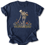 Skeleton Flowers T-shirt