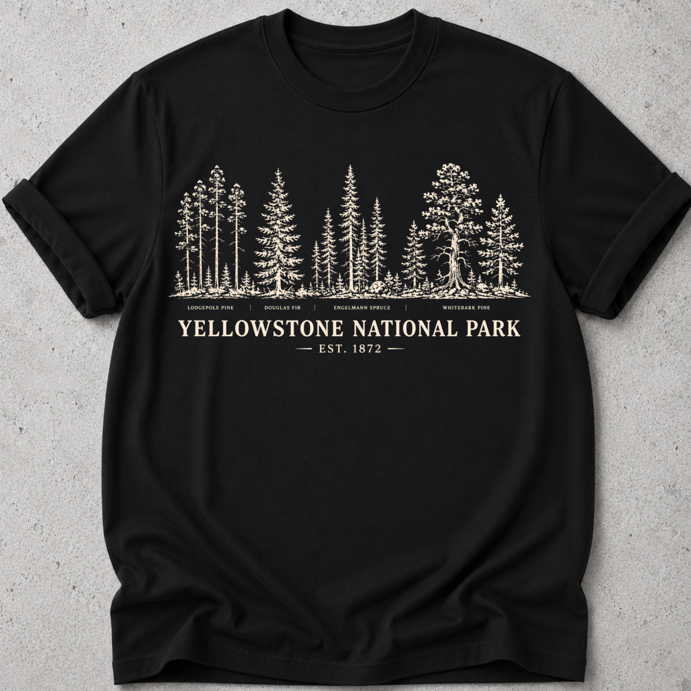 Yellowstone Trees T-Shirt