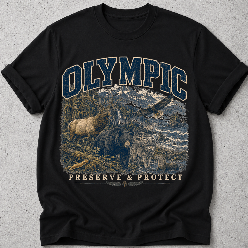 Olympic  Preserve & Protect  T-Shirt