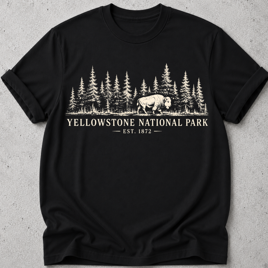 Yellowstone Bison T-Shirt