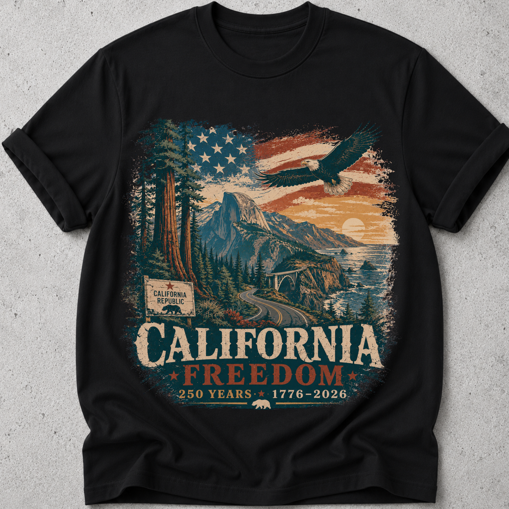 California Freedom  T-Shirt