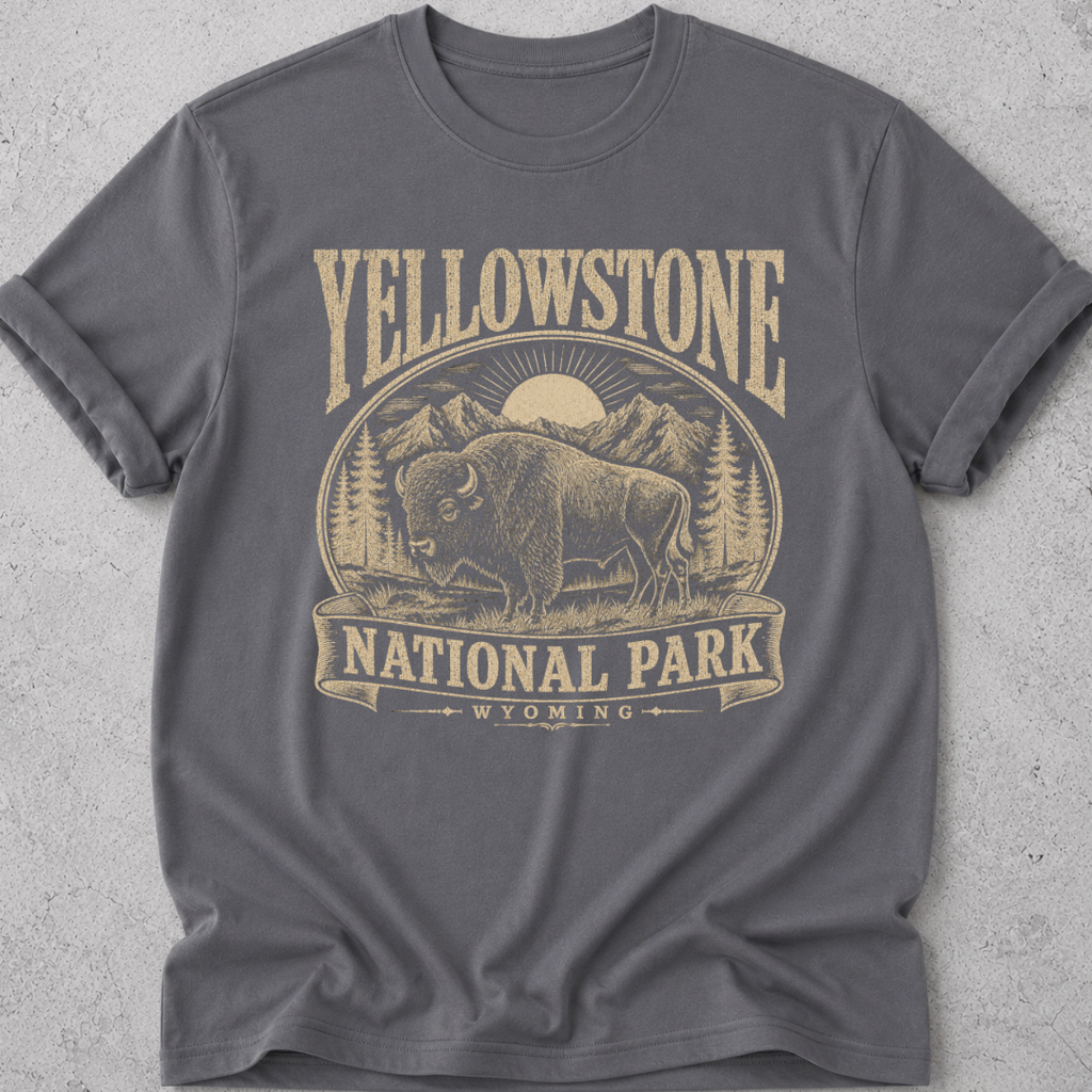 Yellowstone Retro T-shirt