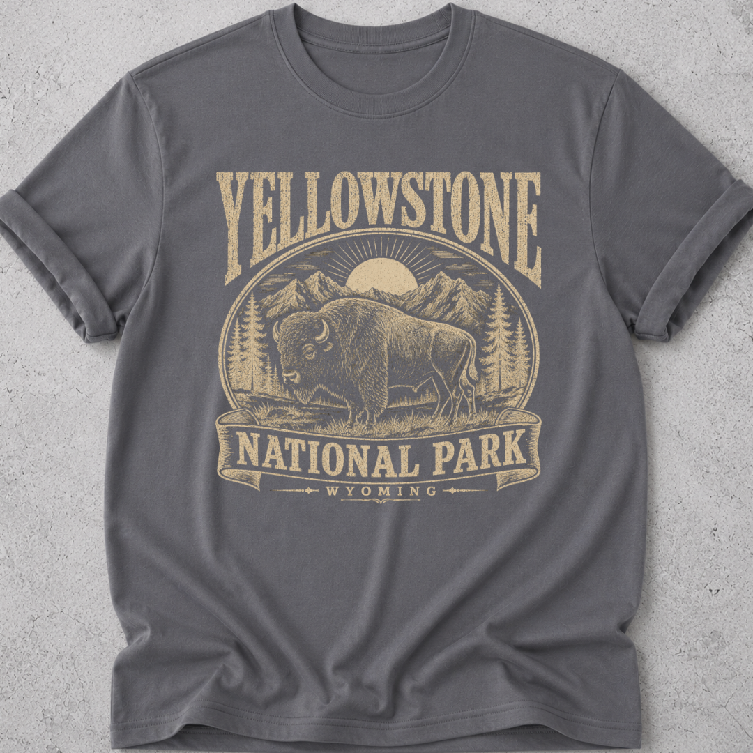 Yellowstone Retro T-shirt