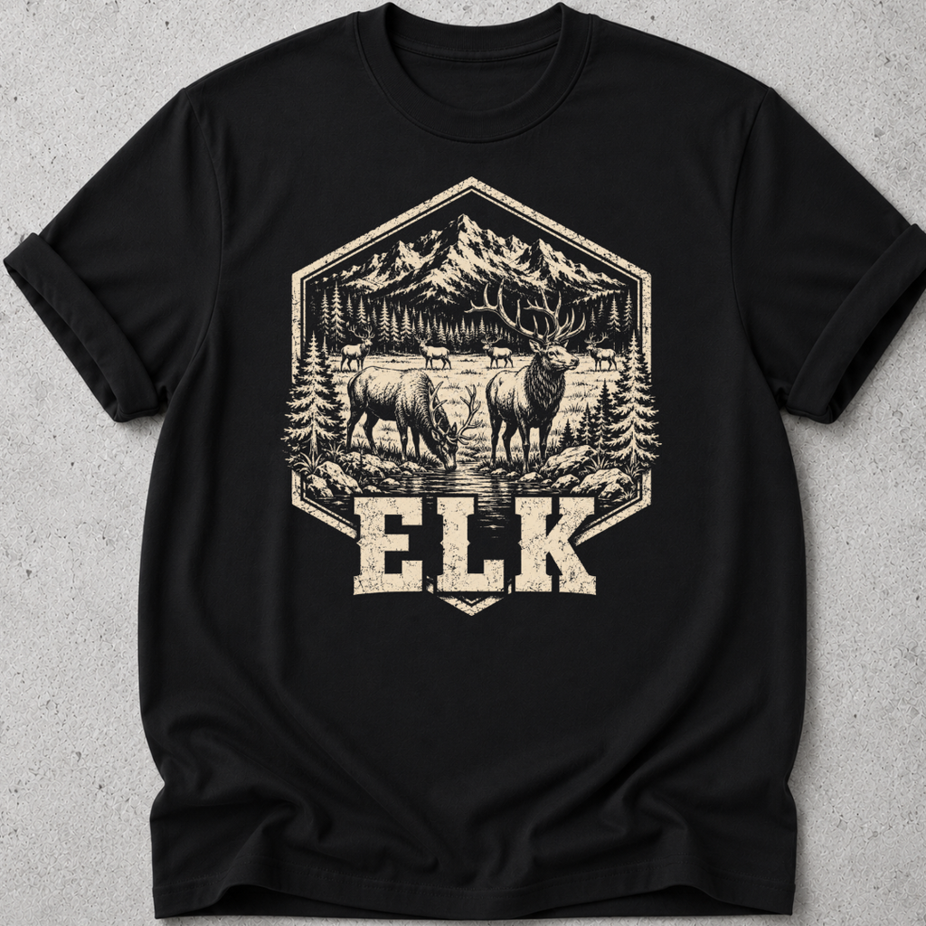 Elk Medallion T-Shirt
