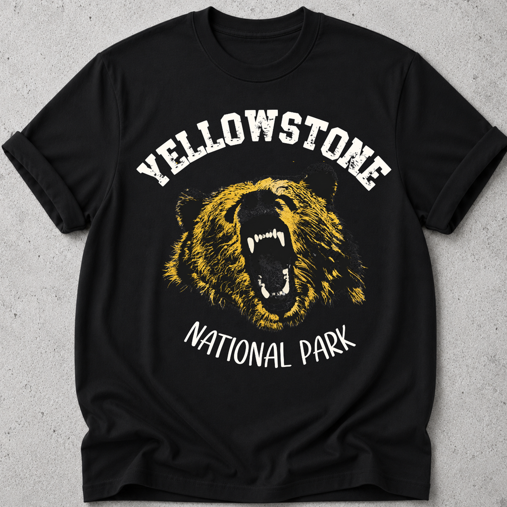 Yellowstone Black Bear  T-Shirt