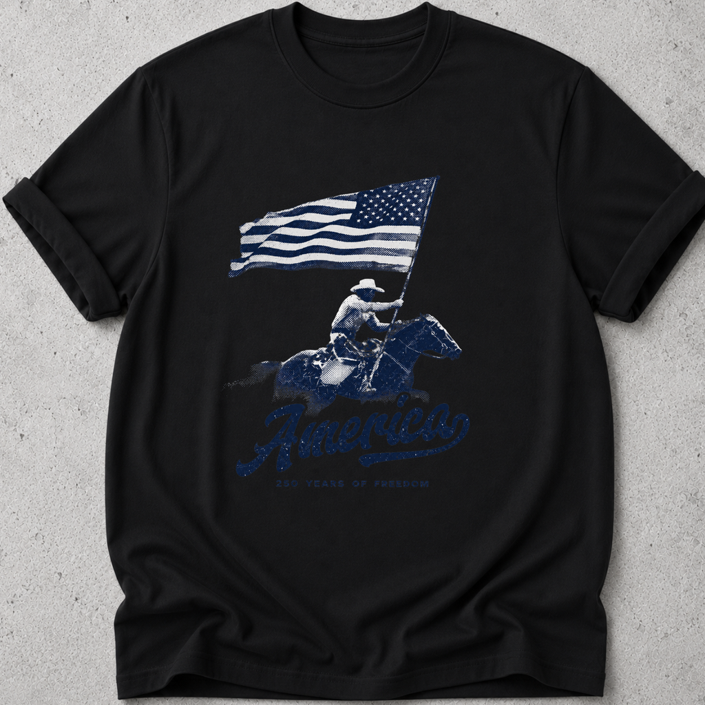 Patriotic Cowboy T-Shirt