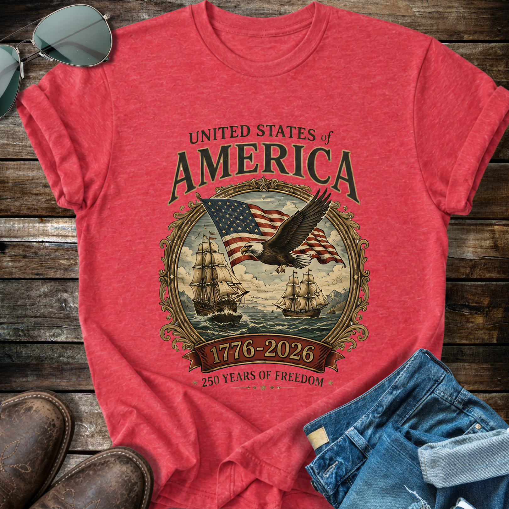 250 Anniversary USA  T-Shirt