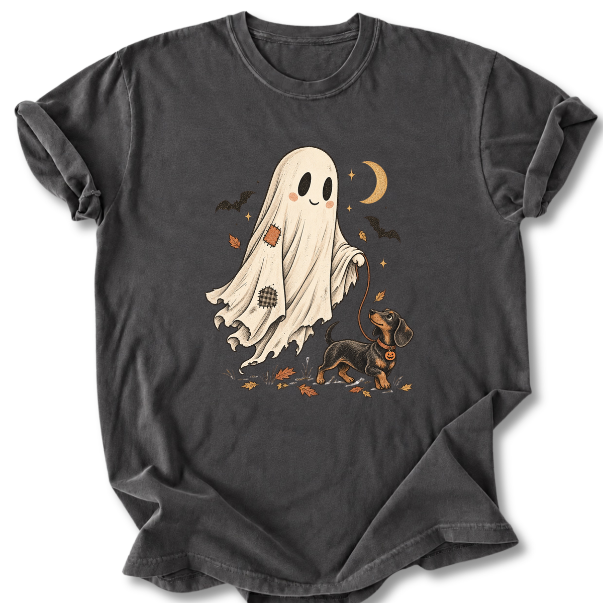 Ghost and Dachshund T-shirt