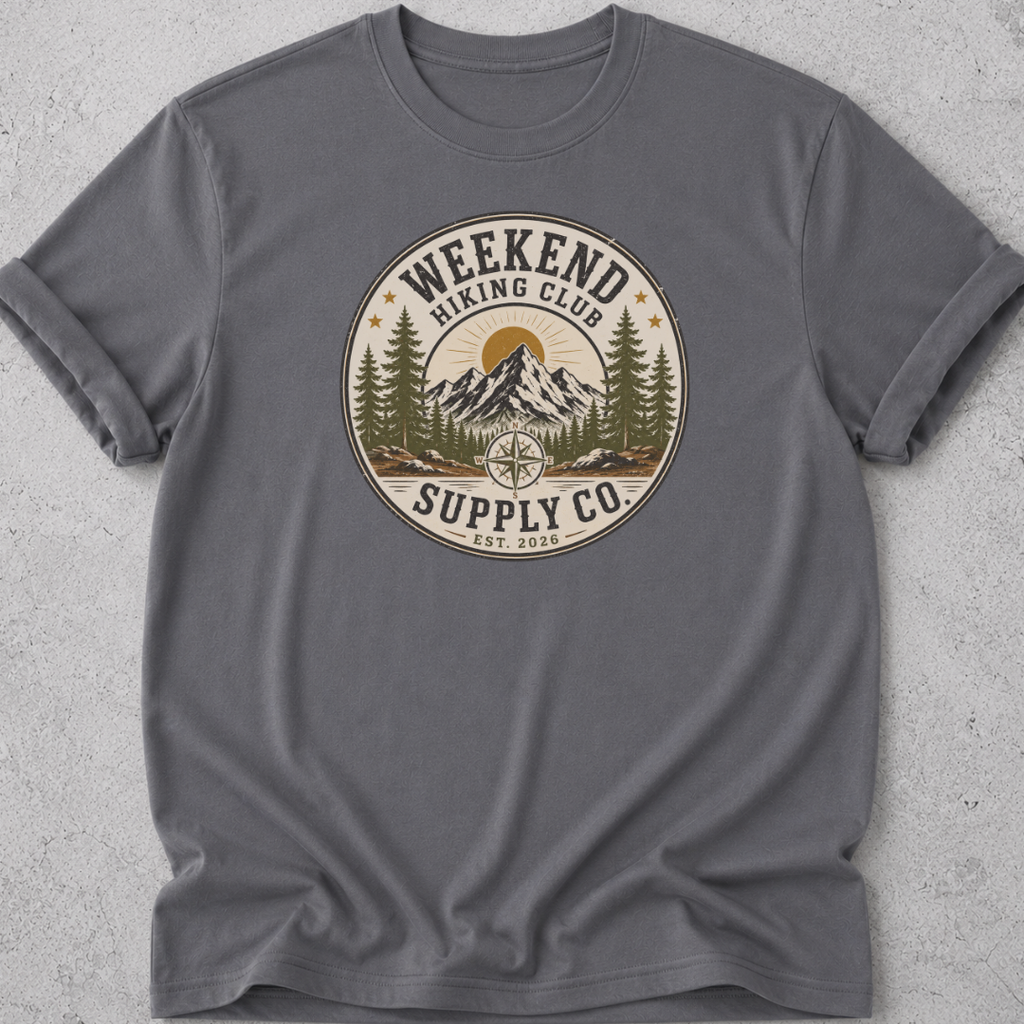 Weekend Hiking Supply Co. T-shirt