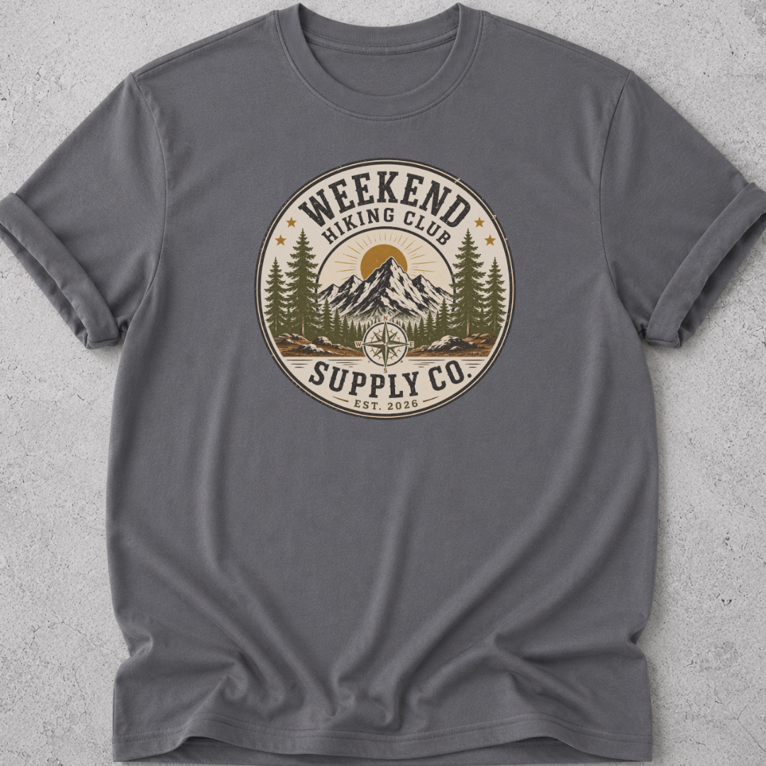 Weekend Hiking Supply Co. T-shirt