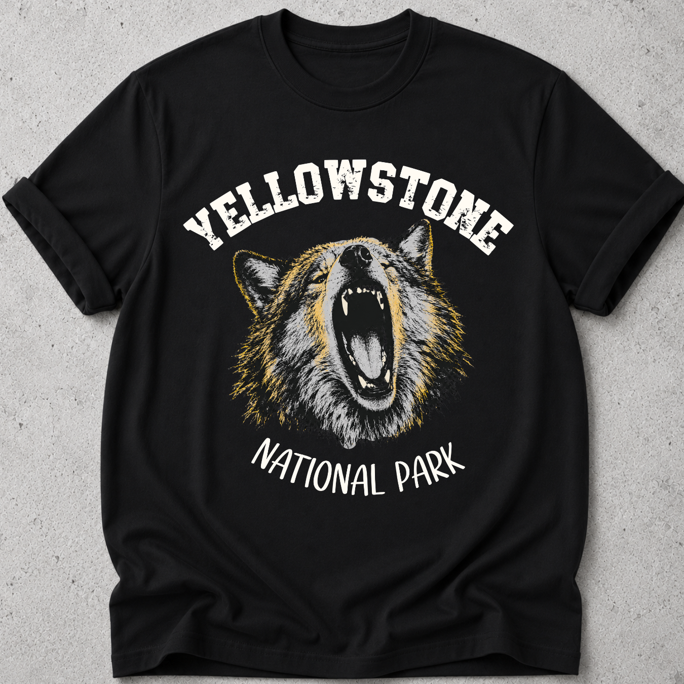 Yellowstone Wolf  T-Shirt