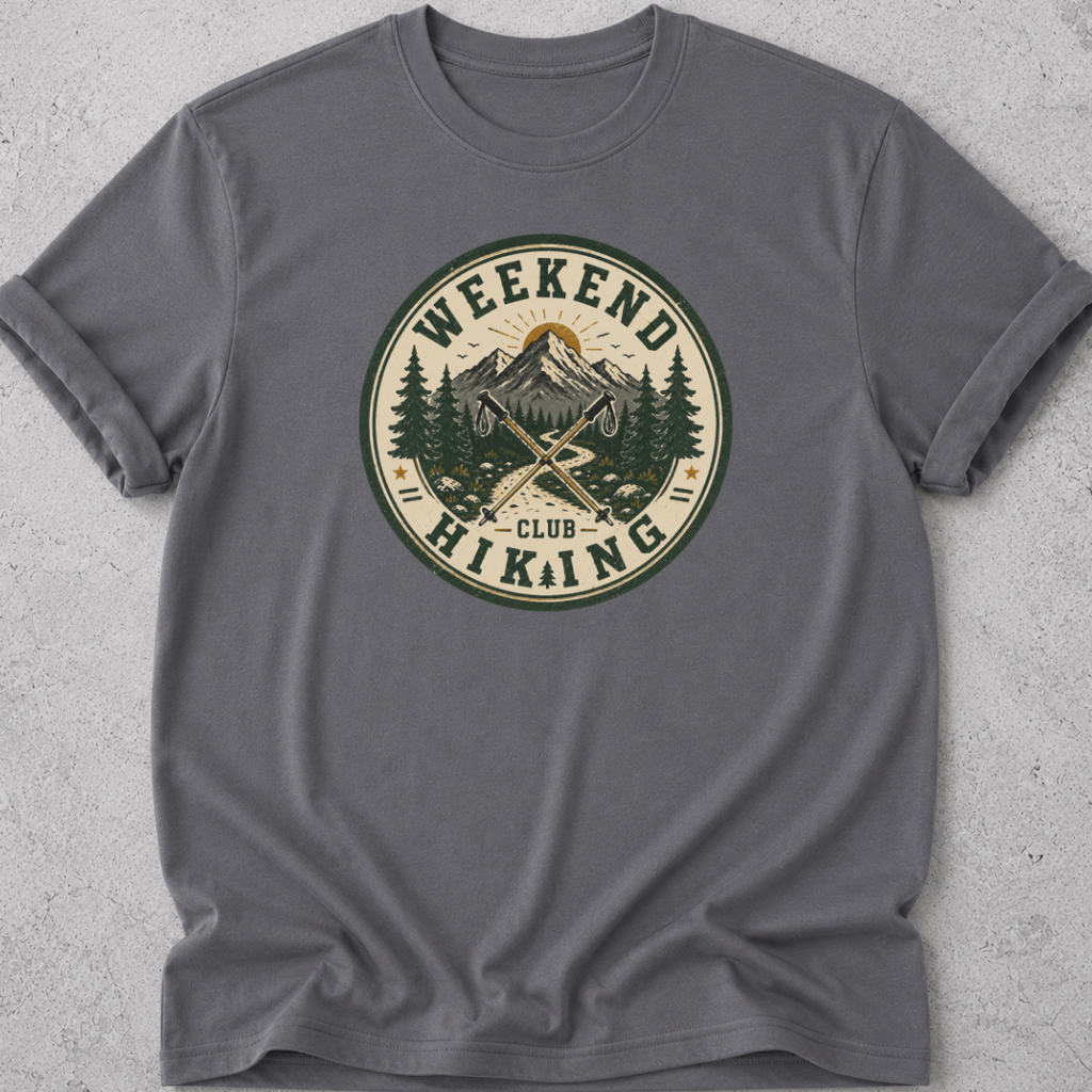 Weekend Hiking Club  T-shirt