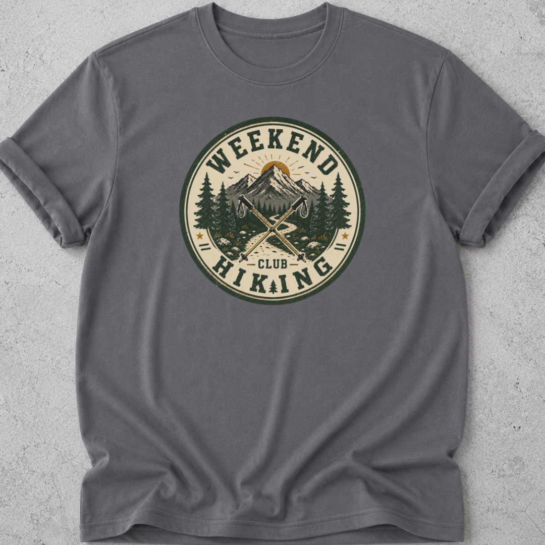 Weekend Hiking Club  T-shirt