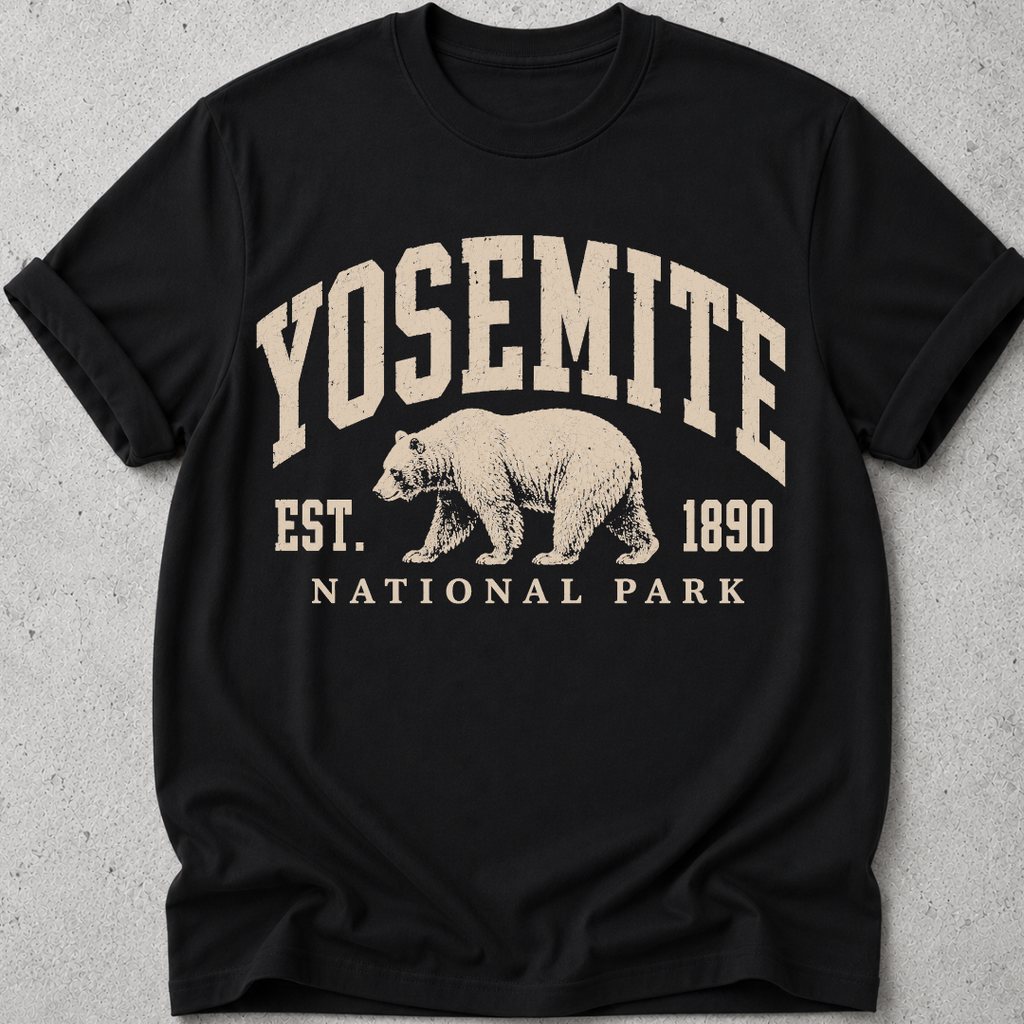 Yosemite Collegiate T-Shirt