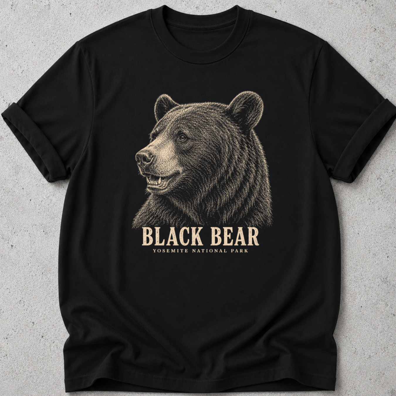 Yosemite Black Bear T-Shirt