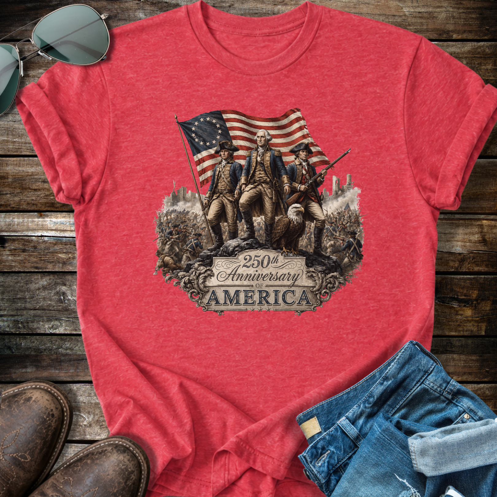 USA 250  Patriotic T-shirt