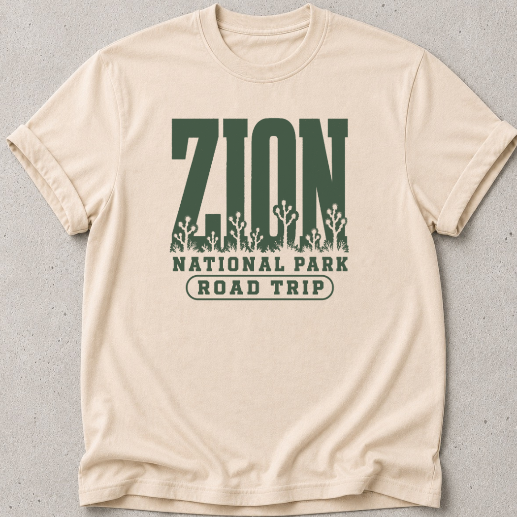 Zion Roadtrip T-shirt – Heritage Club Co