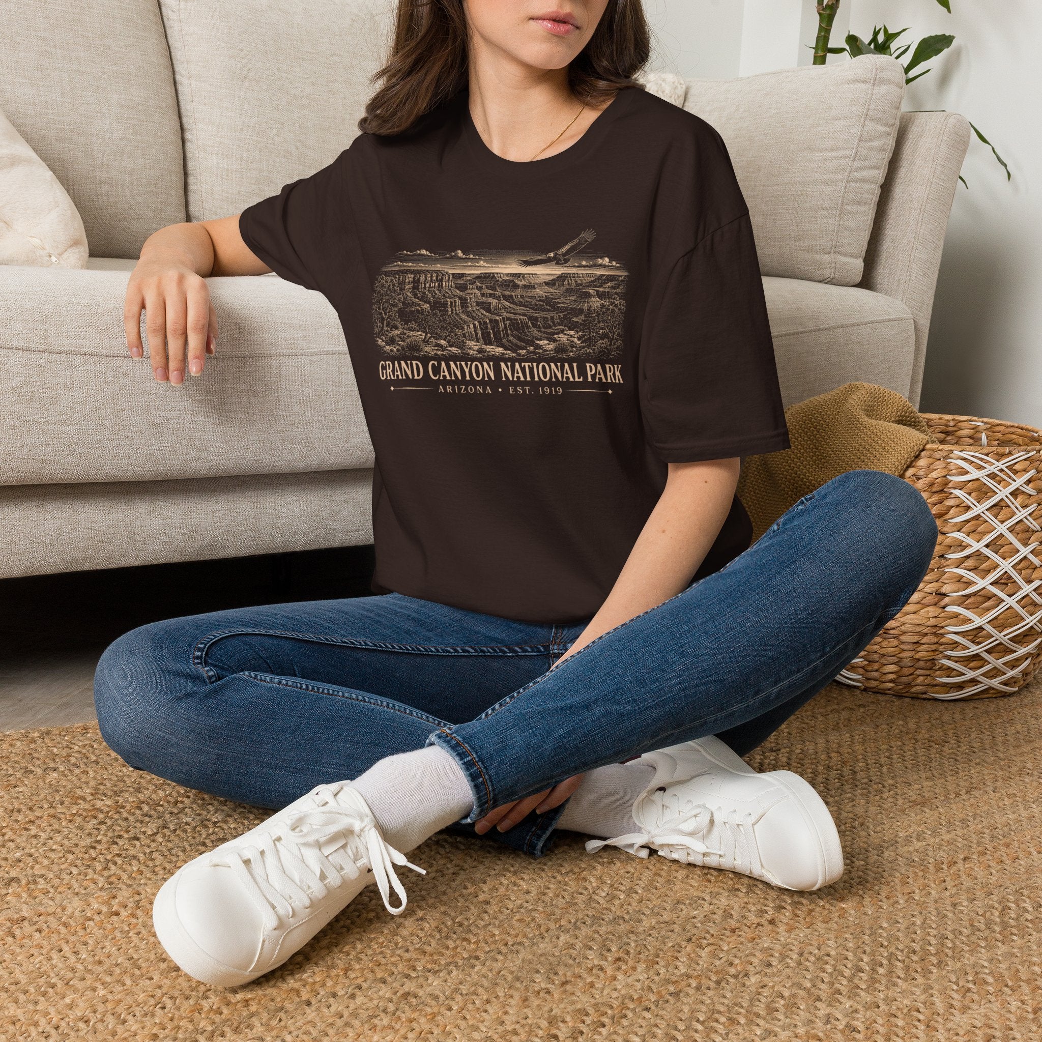 Grand Canyon Eagle  T-Shirt