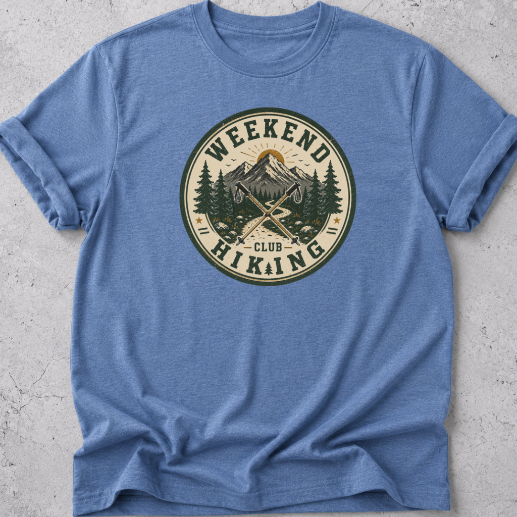 Weekend Hiking Club  T-shirt