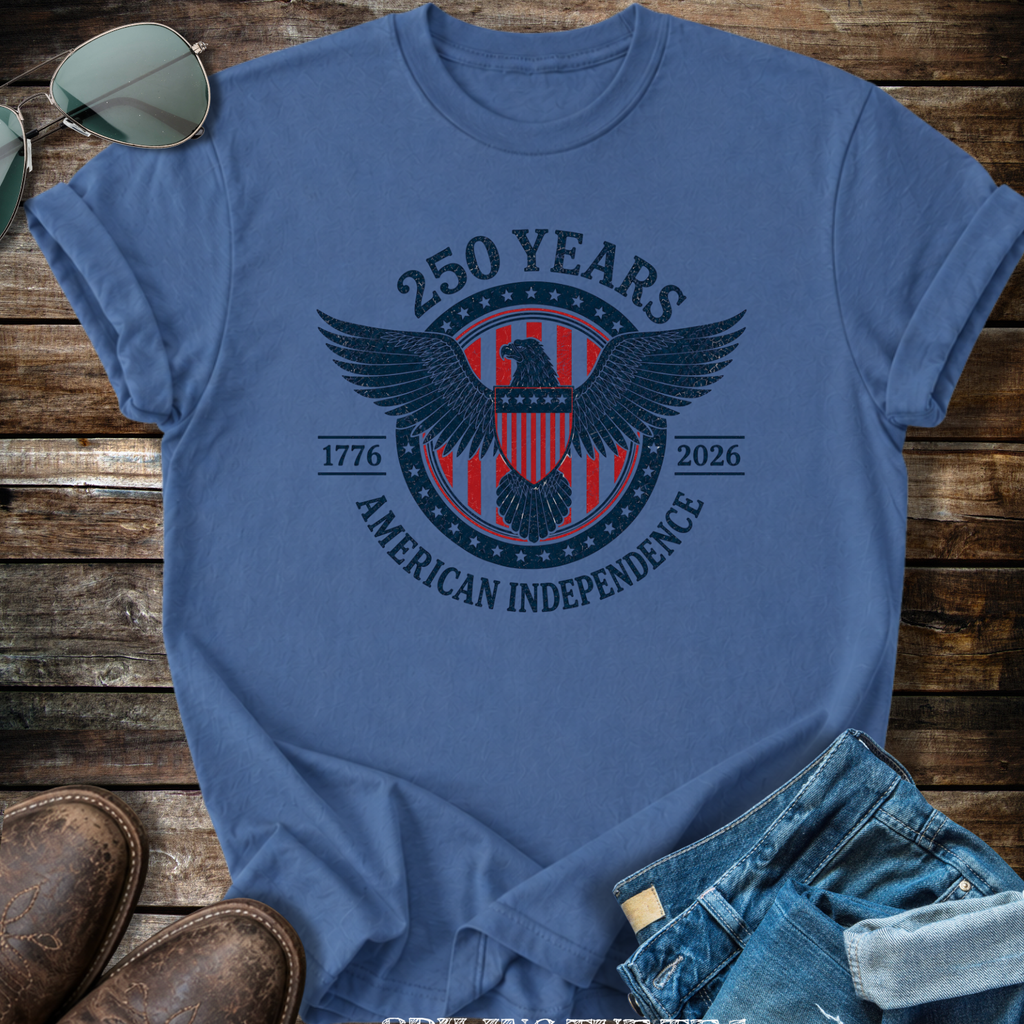 USA Emblem Patriotic  T-shirt