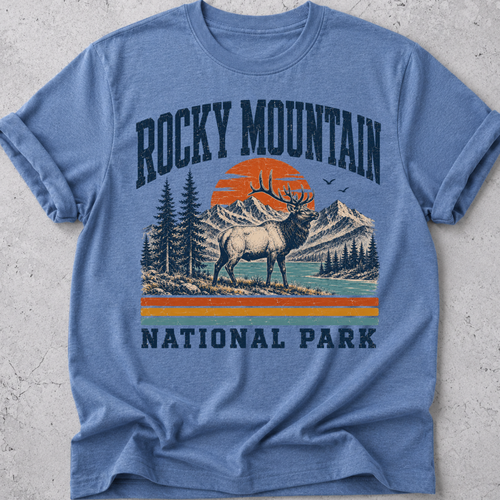 Rocky Mountain Retro T-Shirt