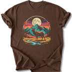 Deer Night Scene T-shirt