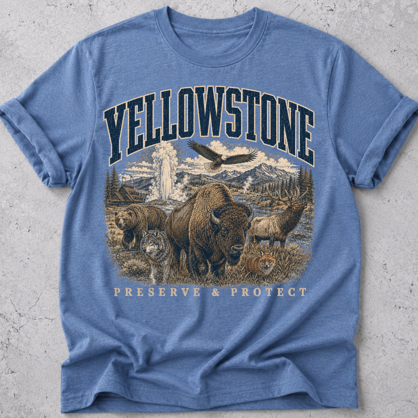 Yellowstone  Preserve & Protect  T-Shirt