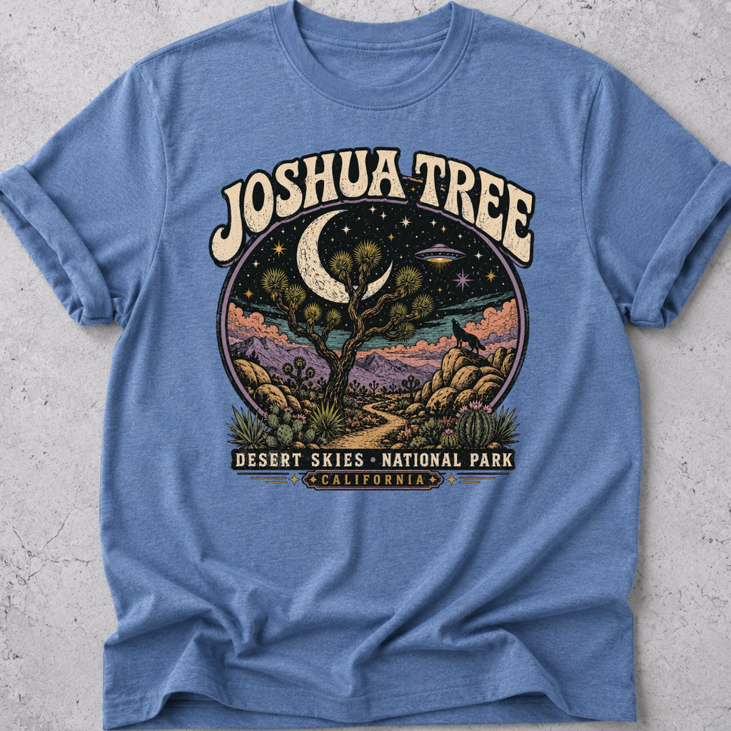 Joshua Tree Park Retro T-Shirt