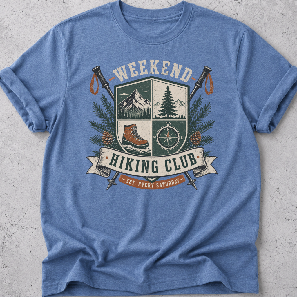 Weekend Hiking Club T-shirt