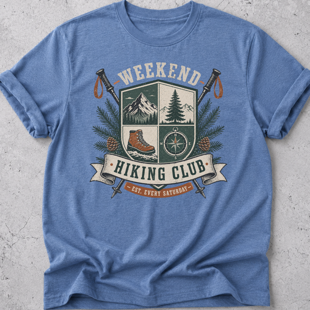 Weekend Hiking Club T-shirt